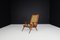 Lounge Chair in Mahogany and Weave, 1950s 5