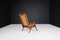 Fauteuil en Acajou et Tissage, 1950s 7