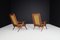 Lounge Chair in Mahogany and Weave, 1950s 15