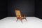 Lounge Chair in Mahogany and Weave, 1950s 4