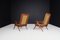 Lounge Chair in Mahogany and Weave, 1950s 14