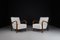 Bentwood and Bouclé Armchairs by Karel Koželka & Antonín Kropáček, 1940s, Set of 2 2