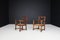French Art Deco Armchairs in Oak and Rush, 1930s, Set of 2 9
