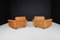 Swiss DS 45 Lounge Chairs in Patinated Leather from de Sede, 1970s, Set of 4, Image 12