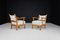 Vintage Lounge Chairs with Sculptural Elm, 1950s, Set of 2, Image 5