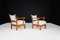 Vintage Lounge Chairs with Sculptural Elm, 1950s, Set of 2, Image 4