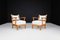 Vintage Lounge Chairs with Sculptural Elm, 1950s, Set of 2, Image 9