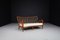 Italian Walnut and Teddy Sofa by Paolo Buffa, 1950s, Image 11