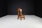 Brutalist Oak Dining Chairs, 1960s, Set of 12, Image 6