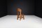 Brutalist Oak Dining Chairs, 1960s, Set of 12 5