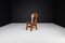 Brutalist Oak Dining Chairs, 1960s, Set of 12, Image 4
