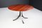 Round Dining Table in Walnut & Steel attributed to Osvaldo Borsani and Eugenio Gerli for Tecno, 1965, Image 8