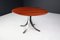 Round Dining Table in Walnut & Steel attributed to Osvaldo Borsani and Eugenio Gerli for Tecno, 1965 6