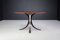 Round Dining Table in Walnut & Steel attributed to Osvaldo Borsani and Eugenio Gerli for Tecno, 1965 4