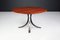 Round Dining Table in Walnut & Steel attributed to Osvaldo Borsani and Eugenio Gerli for Tecno, 1965, Image 5