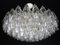 Mid-Century Murano Glass Poliedri Chandelier attributed to Carlo Scarpafor for Venini, Italy, 1960s, Image 11