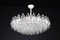 Mid-Century Murano Glass Poliedri Chandelier attributed to Carlo Scarpafor for Venini, Italy, 1960s 14