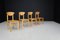 Scandinavian Modern Dining Room Chairs in Pine from Rainer Daumiller, Denmark, 1970s, Set of 30, Image 10