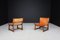 Lounge Chairs in Walnut and Cognac Leather from Paco Muñoz Riaza, Spain, 1960s, Set of 2 7
