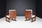 Art Deco Armchairs in Oak Bentwood and New Upholstery, Austria, 1930s, Set of 2 5