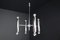 Mid-Century Modern Chandelier in Polished Steel with Eight Lights, Germany, 1960s 7