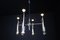 Mid-Century Modern Chandelier in Polished Steel with Eight Lights, Germany, 1960s 9