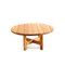Large Model RW152 Round Dining Table in Pine by Roland Wilhelmsson for Karl Andersson & Söner, 1970s 6