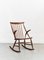 Rocking Chair IW3 par Illum Wikkelsø pour Niels Eilersen, 1960s 1