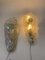 Murano Glass Wall Lamps attributed Barovier, 1970, Set of 2 2