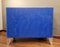 Art Deco Style Blue Glass Commode 12