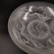 Art Deco Frosted Glass Bowl with Mermaids attributed to Lalique, France, 1930s 2