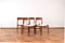 Danish Teak Dining Chairs by Henning Kjærnulf for Korup Stolefabrik, 1960s, Set of 4, Image 4