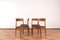 Danish Teak and Leather Dining Chairs by Henning Kjærnulf for Korup Stolefabrik, 1960s, Set of 4, Image 2