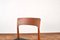 Danish Teak and Leather Dining Chairs by Henning Kjærnulf for Korup Stolefabrik, 1960s, Set of 4, Image 9