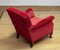 Lounge Chair in Wine Red Velvet / Velour, Denmark, 1930s 6