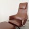 Leather Lounge Chair with Ottoman by Antonio Citterio for Vitra Repos, 2010s, Set of 2 9