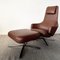 Leather Lounge Chair with Ottoman by Antonio Citterio for Vitra Repos, 2010s, Set of 2 4