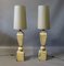 Grey Table Lamps, Set of 2, Image 1