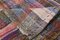 Flachgewebter Vintage Kelim Teppich aus Wolle 11