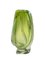 Green Crystal Vase by Val St Lambert, 1970s 2