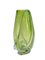 Green Crystal Vase by Val St Lambert, 1970s, Image 1