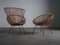 Rattan Stühle im Stil von Franco Albini, 1960er, 2er Set 1