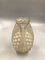 Art Deco Frosted Glass Vase with Pine Cone Motif by Etling, 1930s 1