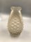 Art Deco Frosted Glass Vase with Pine Cone Motif by Etling, 1930s 2
