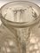 Art Deco Milchglasvase mit Kiefernzapfenmotiv von Etling, 1930er 3