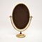 Brass Table Top Vanity Mirror, 1950s 5