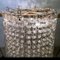 Lámpara de araña de cristal de Murano de Fratelli Toso, años 60, Imagen 25
