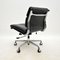 Vintage Eames Soft Pad Leather Desk Chair by ICF for ICF De Padova, 1970s 6