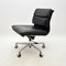 Chaise de Bureau Eames Soft Pad Vintage en Cuir par ICF pour ICF De Padova, 1970s 5