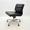 Vintage Eames Soft Pad Leather Desk Chair by ICF for ICF De Padova, 1970s, Image 5